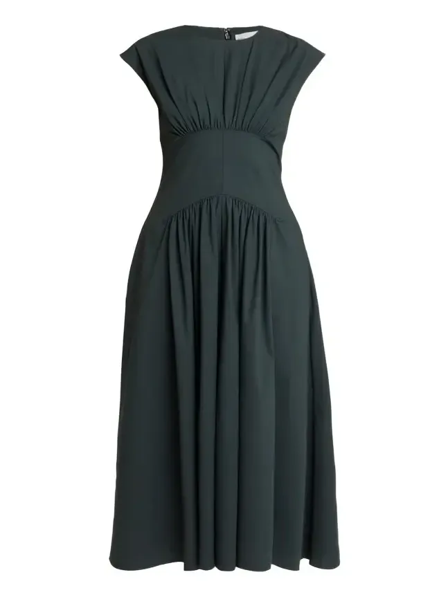 Nyssa Stretch Cotton Maxi Dress Nyssa Stretch Cotton Maxi Dress