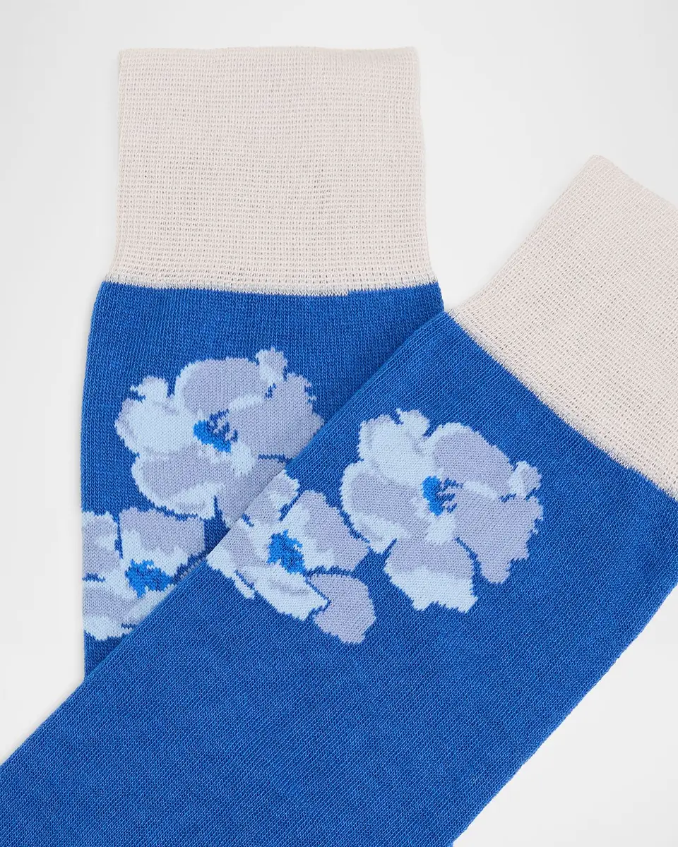 Paul Smith Men's Multi-Floral Variety 3-Pack Mid-Calf Socks | Thumbnail 2 Paul Smith Men's Multi-Floral Variety 3-Pack Mid-Calf Socks | Thumbnail 2