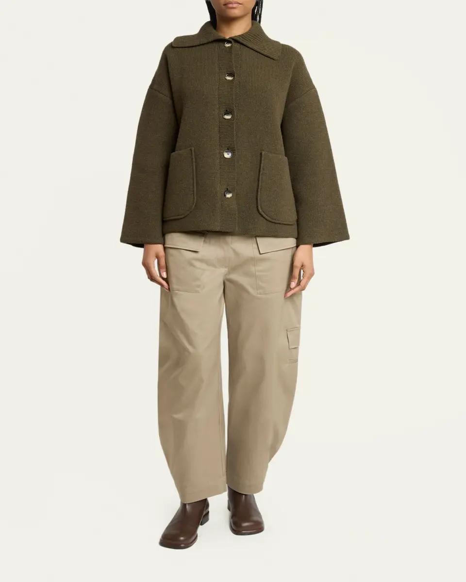 Proenza Schouler White Label Nelly Merino Wool Jacket | Thumbnail 2 Proenza Schouler White Label Nelly Merino Wool Jacket | Thumbnail 2