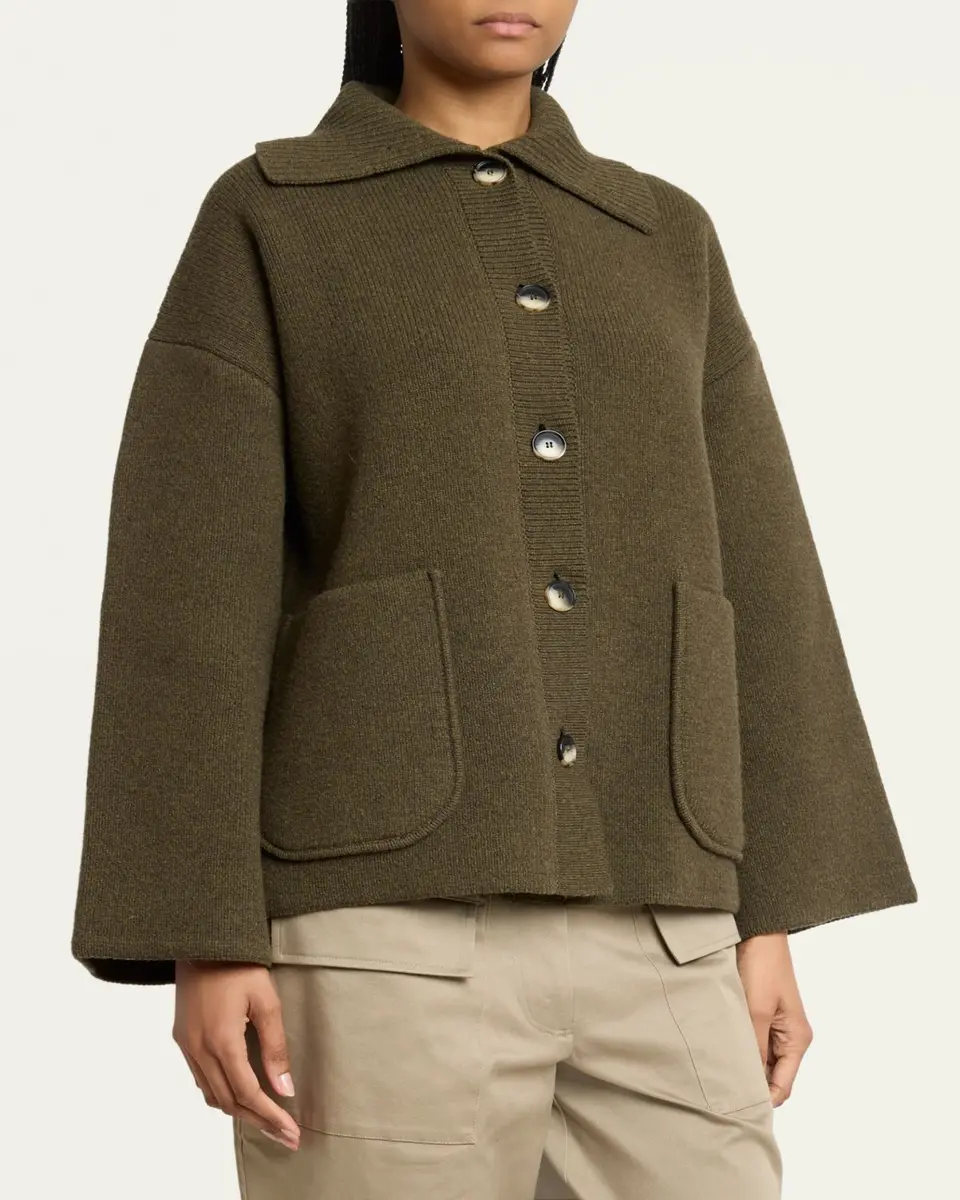 Proenza Schouler White Label Nelly Merino Wool Jacket | Thumbnail 4 Proenza Schouler White Label Nelly Merino Wool Jacket | Thumbnail 4