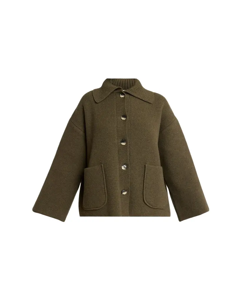 Proenza Schouler Nelly Merino Wool Jacket | Image 1 Proenza Schouler Nelly Merino Wool Jacket | Image 1