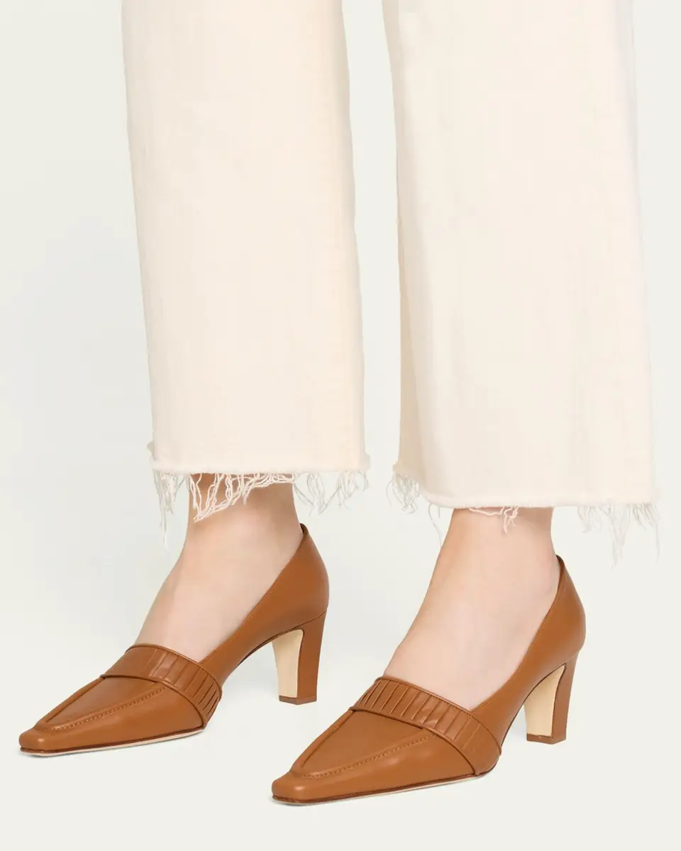 Manolo Blahnik 85mm Mindita Leather Pumps | Thumbnail 2 Manolo Blahnik 85mm Mindita Leather Pumps | Thumbnail 2