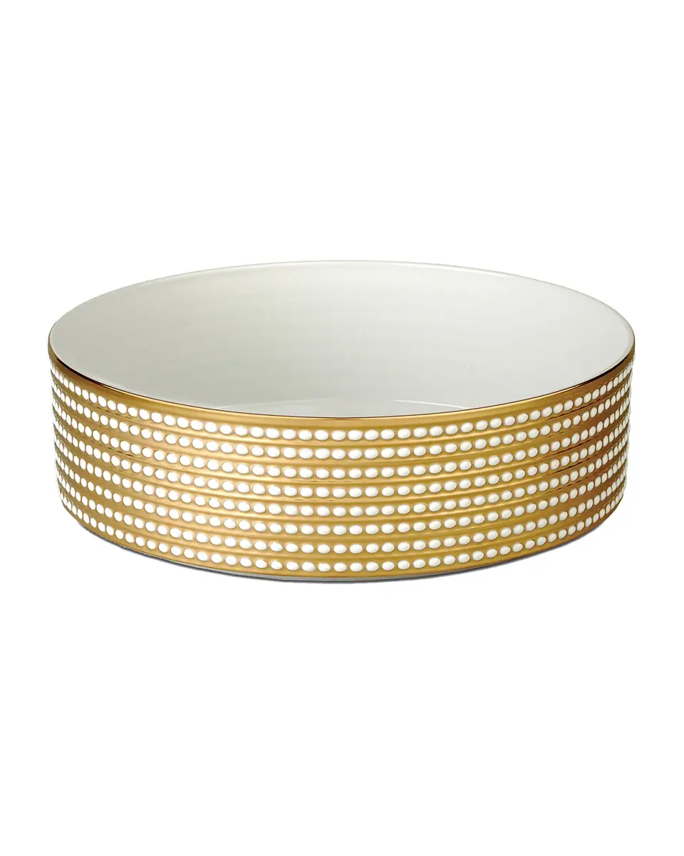 L'Objet Perlee Gold Large Bowl | Thumbnail 2 L'Objet Perlee Gold Large Bowl | Thumbnail 2