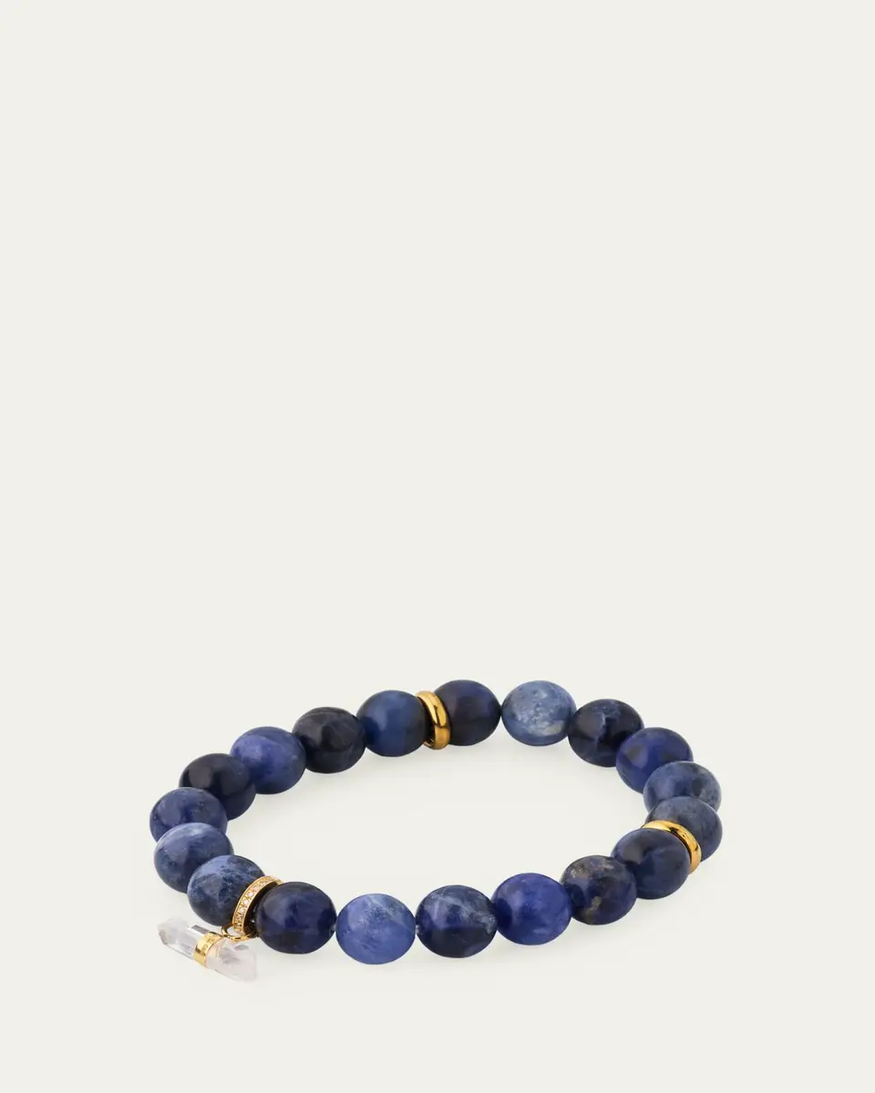 JIA JIA Uluwatu Sodalite 14K Gold Bar Crystal Bracelet | Thumbnail 4 JIA JIA Uluwatu Sodalite 14K Gold Bar Crystal Bracelet | Thumbnail 4