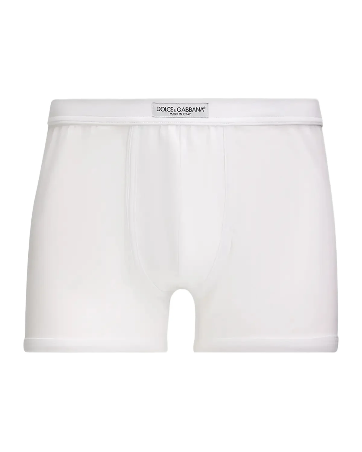 Dolce & Gabbana Men's Logo Label Stretch Jersey Boxer Briefs