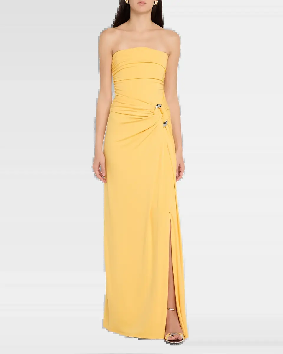 Simkhai Emma Strapless Jersey Bustier Maxi Dress | Thumbnail 6 Simkhai Emma Strapless Jersey Bustier Maxi Dress | Thumbnail 6