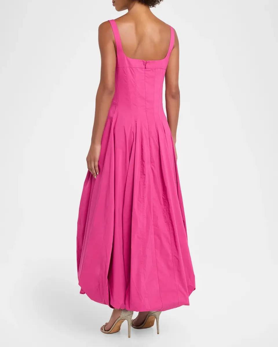 Simkhai Hally Bubble Cotton Midi Dress | Thumbnail 3 Simkhai Hally Bubble Cotton Midi Dress | Thumbnail 3