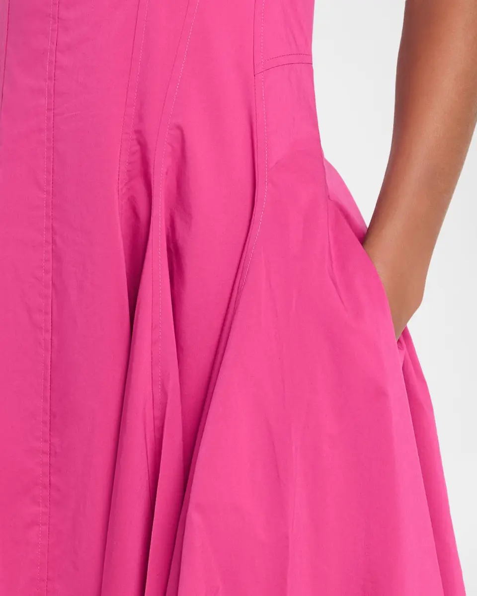 Simkhai Hally Bubble Cotton Midi Dress | Thumbnail 8 Simkhai Hally Bubble Cotton Midi Dress | Thumbnail 8