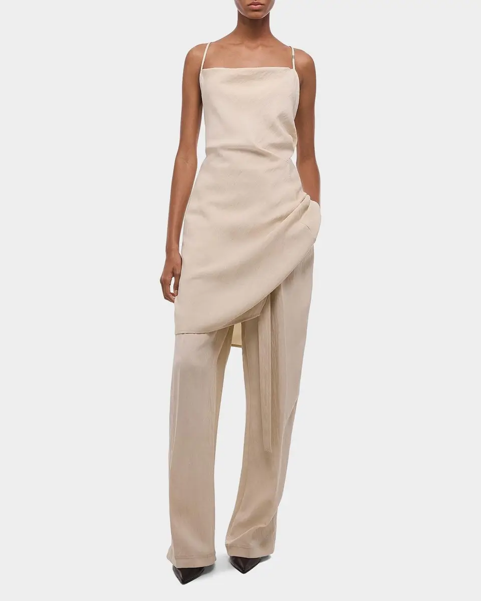 Helmut Lang Open-Back Knot Slip Dress | Thumbnail 7 Helmut Lang Open-Back Knot Slip Dress | Thumbnail 7