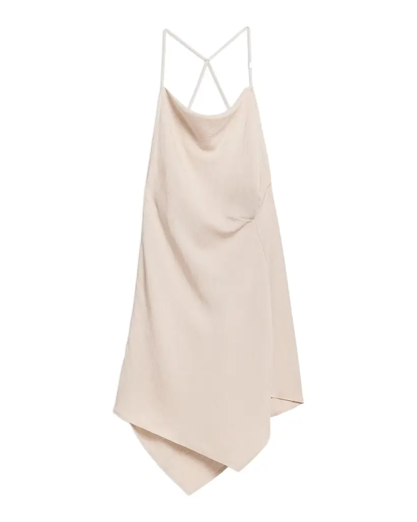 Helmut Lang Open-Back Knot Slip Dress | Image 1 Helmut Lang Open-Back Knot Slip Dress | Image 1