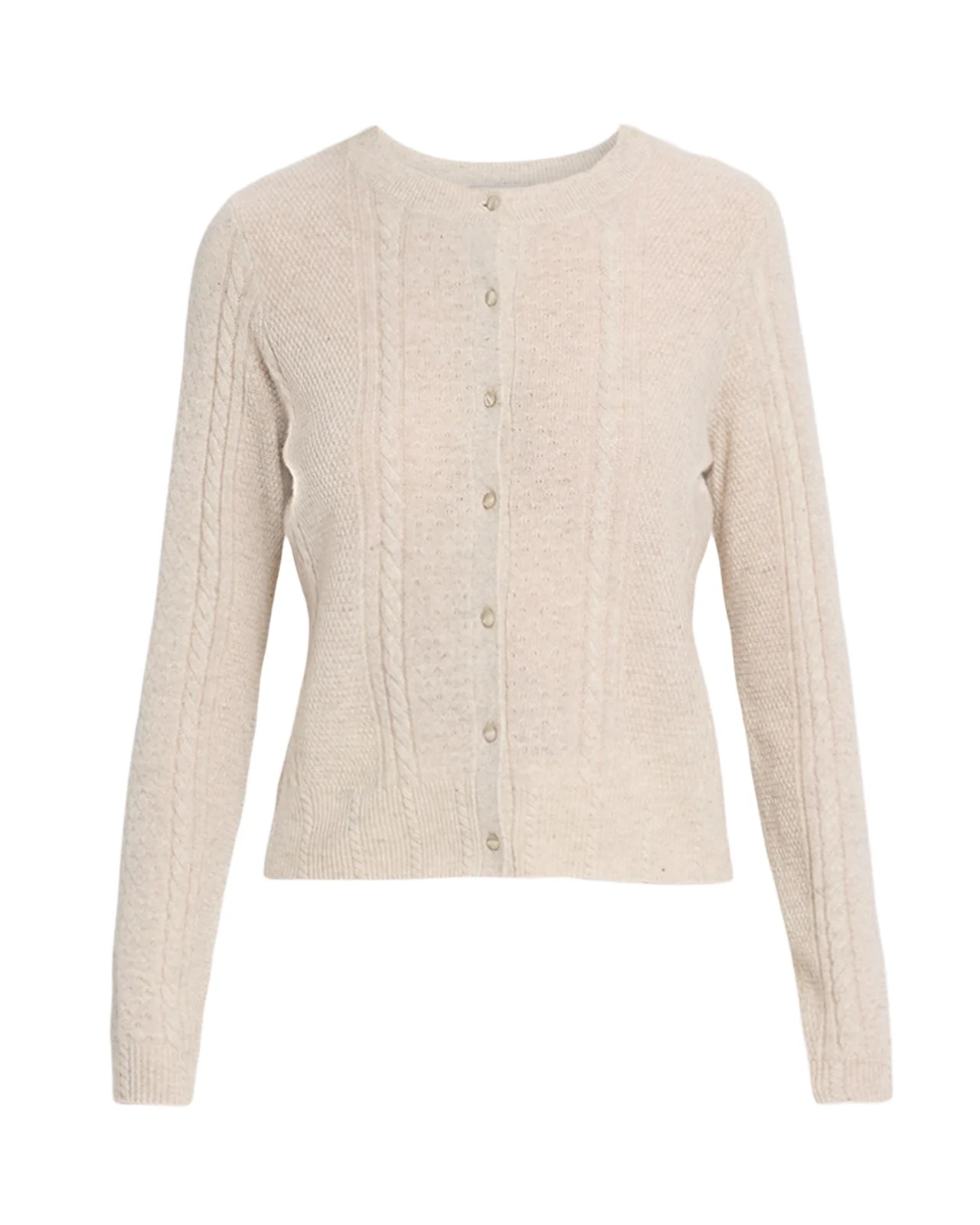 Stitchery Crewneck Cashmere Cardigan Stitchery Crewneck Cashmere Cardigan