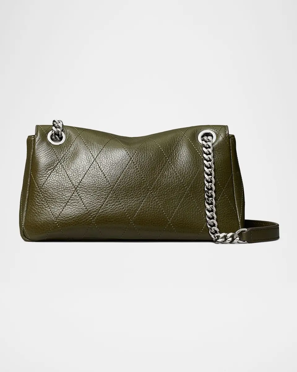 Tory Burch Charlie Quilted Leather Crossbody Bag | Thumbnail 5 Tory Burch Charlie Quilted Leather Crossbody Bag | Thumbnail 5