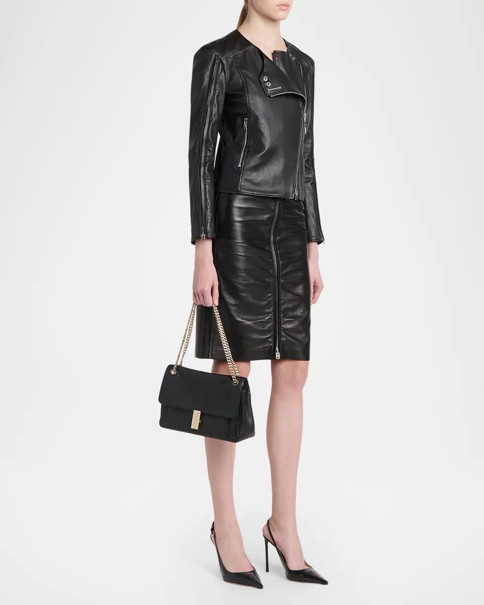 Tom Ford Mia T-Clasp Leather Shoulder Bag | Thumbnail 5