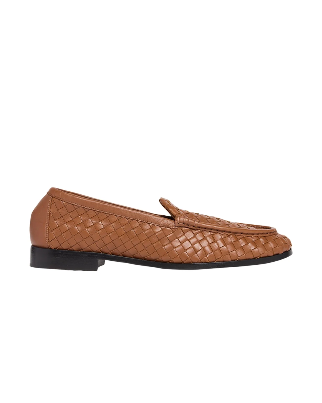 Men's Silenzio Intrecciato Napa Leather Loafers Men's Silenzio Intrecciato Napa Leather Loafers