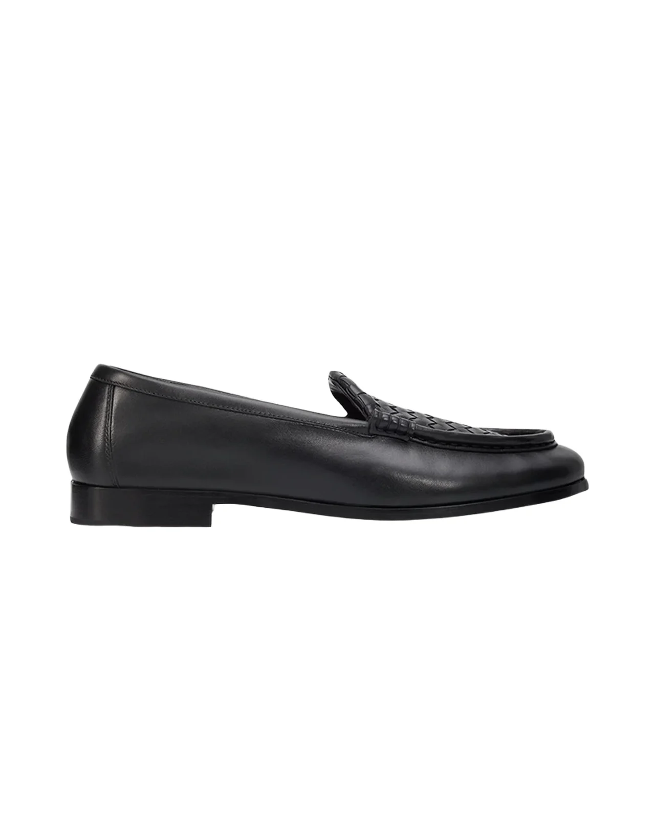 Men's Silenzio Intrecciato Napa Leather Loafers Men's Silenzio Intrecciato Napa Leather Loafers