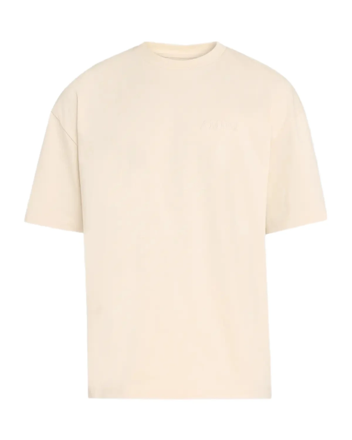Men's Back-Logo Oversized Crewneck T-Shirt Men's Back-Logo Oversized Crewneck T-Shirt