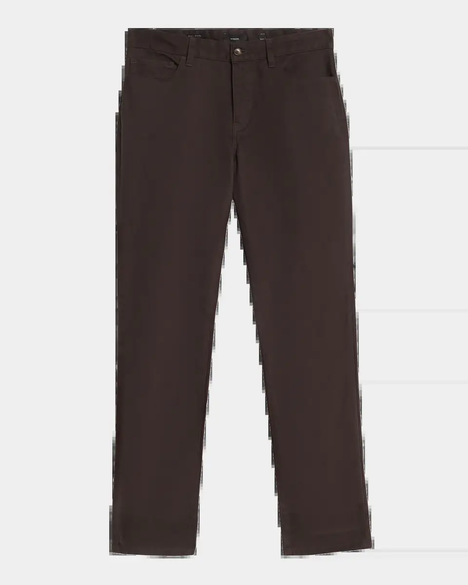 Vince Men's Dylan Peached Cotton 5-Pocket Pants | Thumbnail 2 Vince Men's Dylan Peached Cotton 5-Pocket Pants | Thumbnail 2