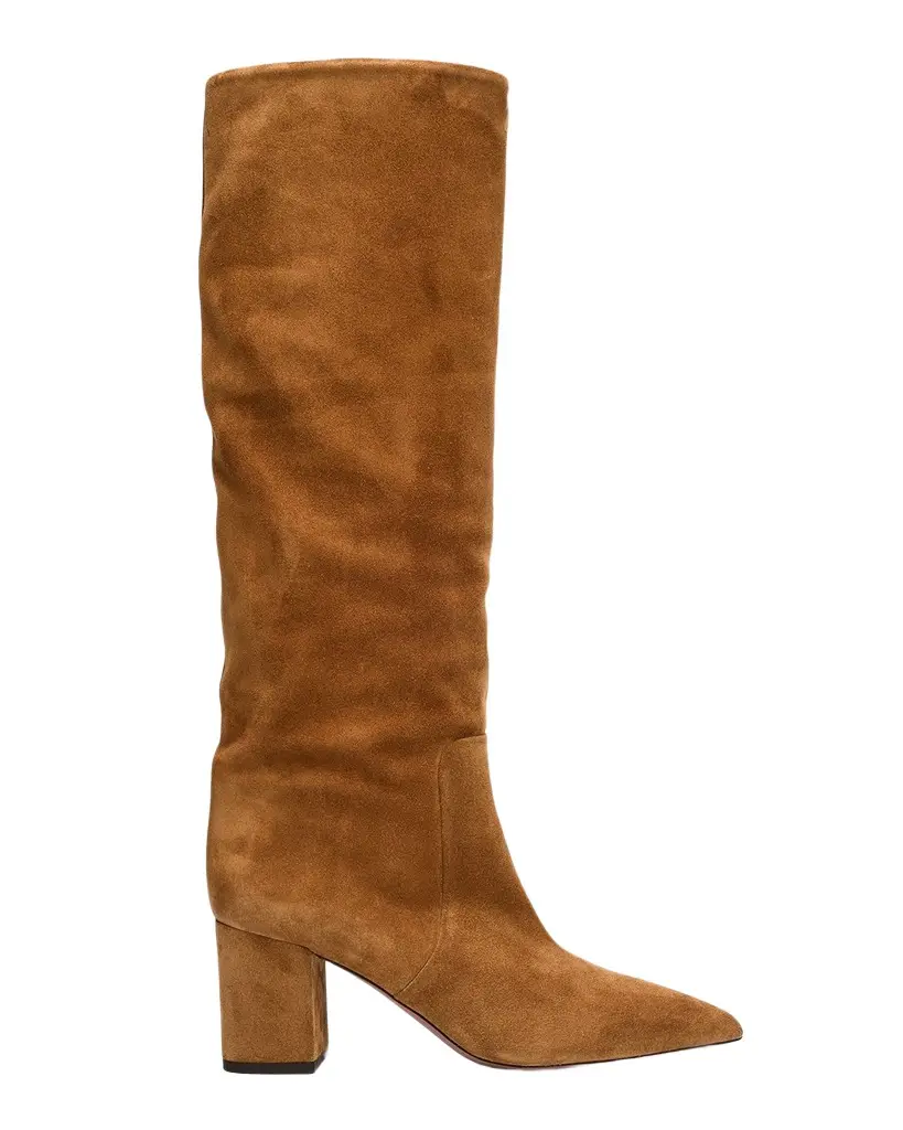 Paris Texas 70mm Anja Suede Knee-High Boots | Image 1 Paris Texas 70mm Anja Suede Knee-High Boots | Image 1