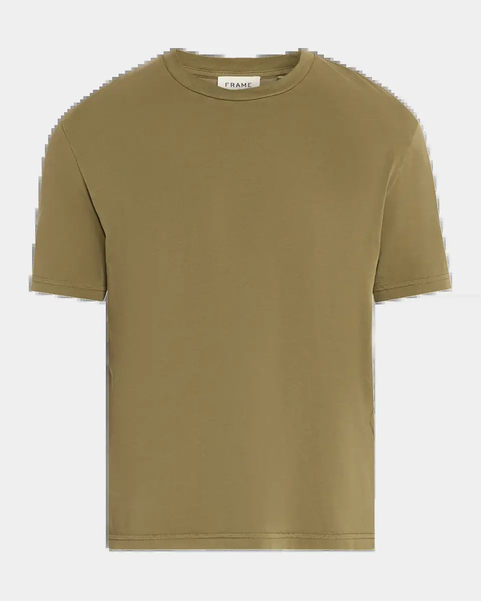 Frame Men's Light Cotton T-Shirt | Thumbnail 2 Frame Men's Light Cotton T-Shirt | Thumbnail 2