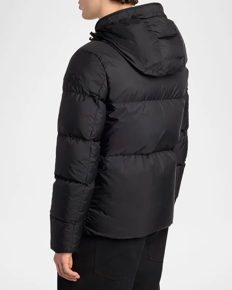 Moncler Men's Montcla Logo Hooded Down Jacket | Thumbnail 3