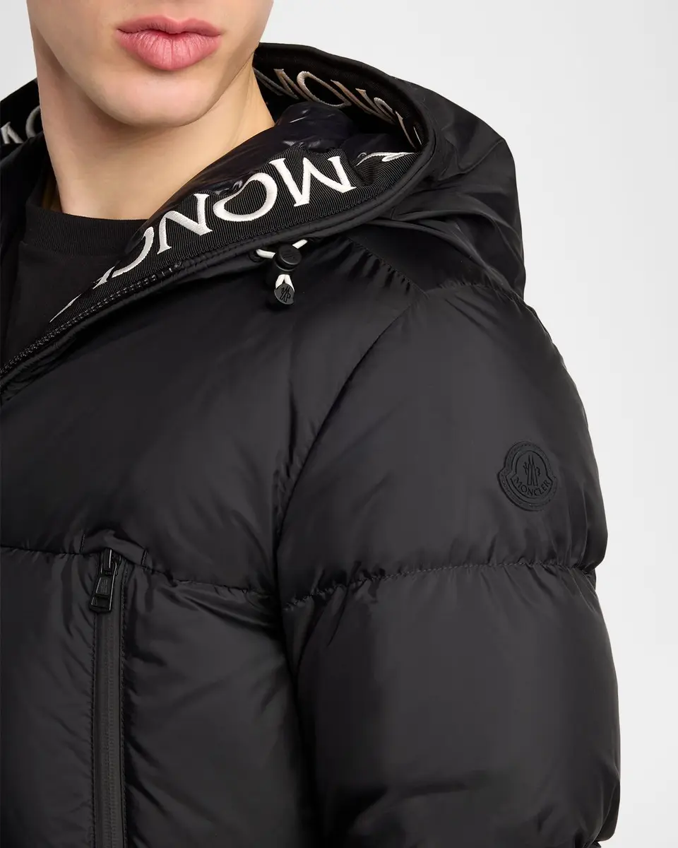 Moncler Men's Montcla Logo Hooded Down Jacket | Thumbnail 5