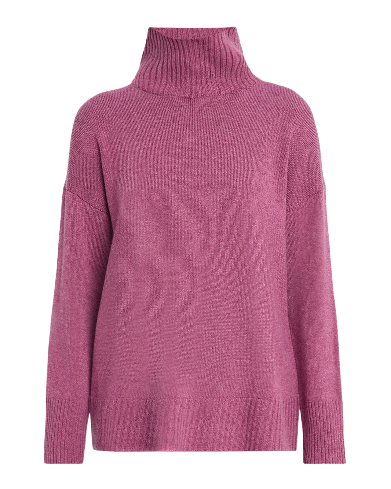 Chine 3-Ply Cashmere Stand-Collar Sweater Chine 3-Ply Cashmere Stand-Collar Sweater