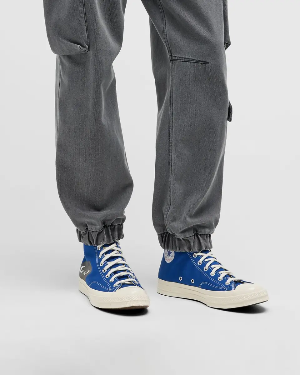 Comme des Garçons x Converse Men's Chuck Taylor High-Top Canvas Sneakers | Thumbnail 2