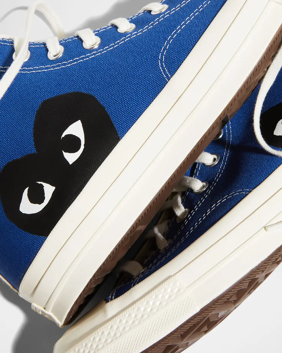 Comme des Garçons x Converse Men's Chuck Taylor High-Top Canvas Sneakers | Thumbnail 7