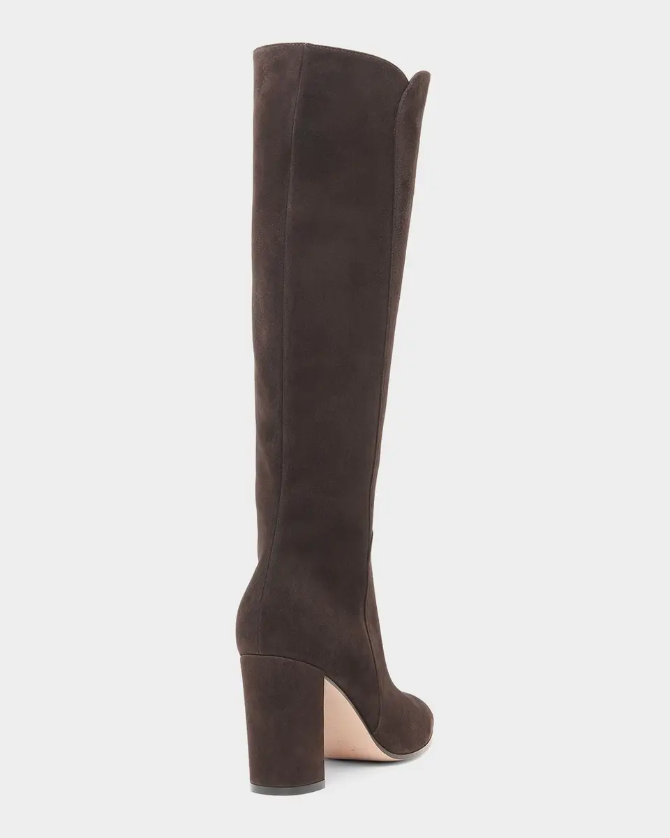 Gianvito Rossi 85mm Suede Knee-High Boots | Thumbnail 2 Gianvito Rossi 85mm Suede Knee-High Boots | Thumbnail 2