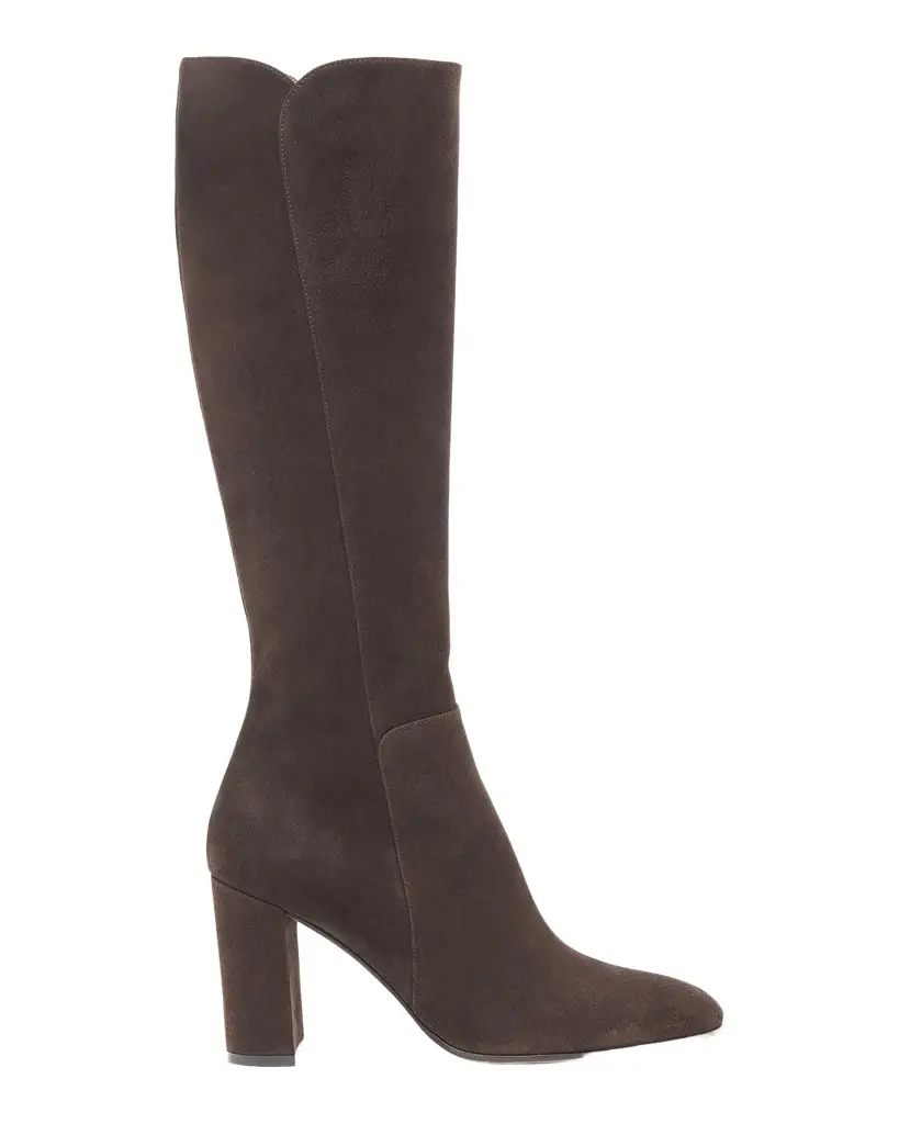 Gianvito Rossi 85mm Suede Knee-High Boots | Image 1 Gianvito Rossi 85mm Suede Knee-High Boots | Image 1