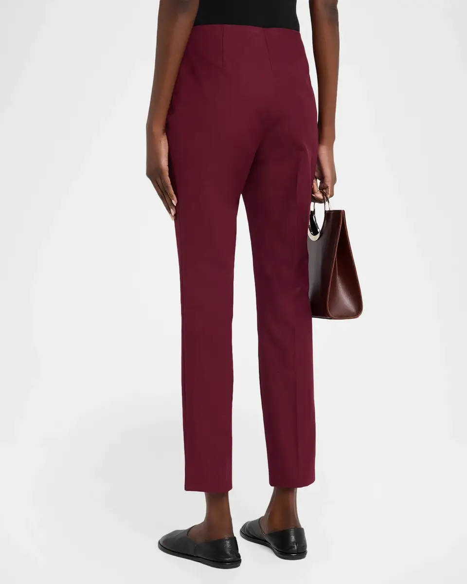 Lafayette 148 New York Stanton Cropped Techno Stretch Twill Pants | Thumbnail 2