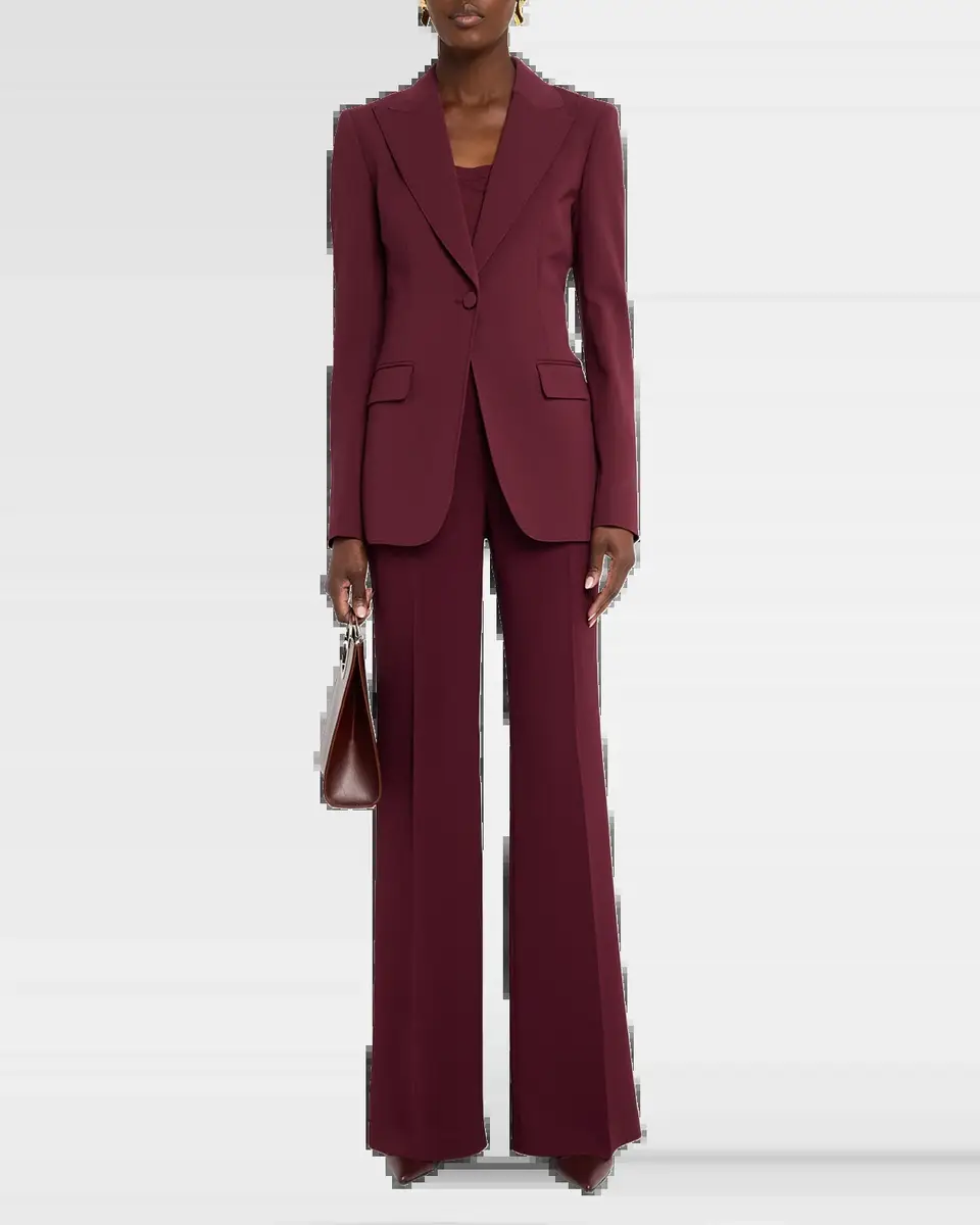 Lafayette 148 New York Single-Button Finesse Crepe Blazer | Thumbnail 6 Lafayette 148 New York Single-Button Finesse Crepe Blazer | Thumbnail 6