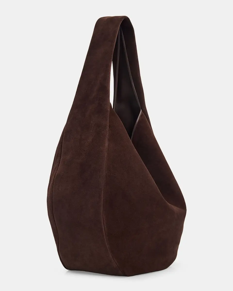 Loewe Men's Sway Hobo Bag in Suede Calfskin | Thumbnail 3 Loewe Men's Sway Hobo Bag in Suede Calfskin | Thumbnail 3