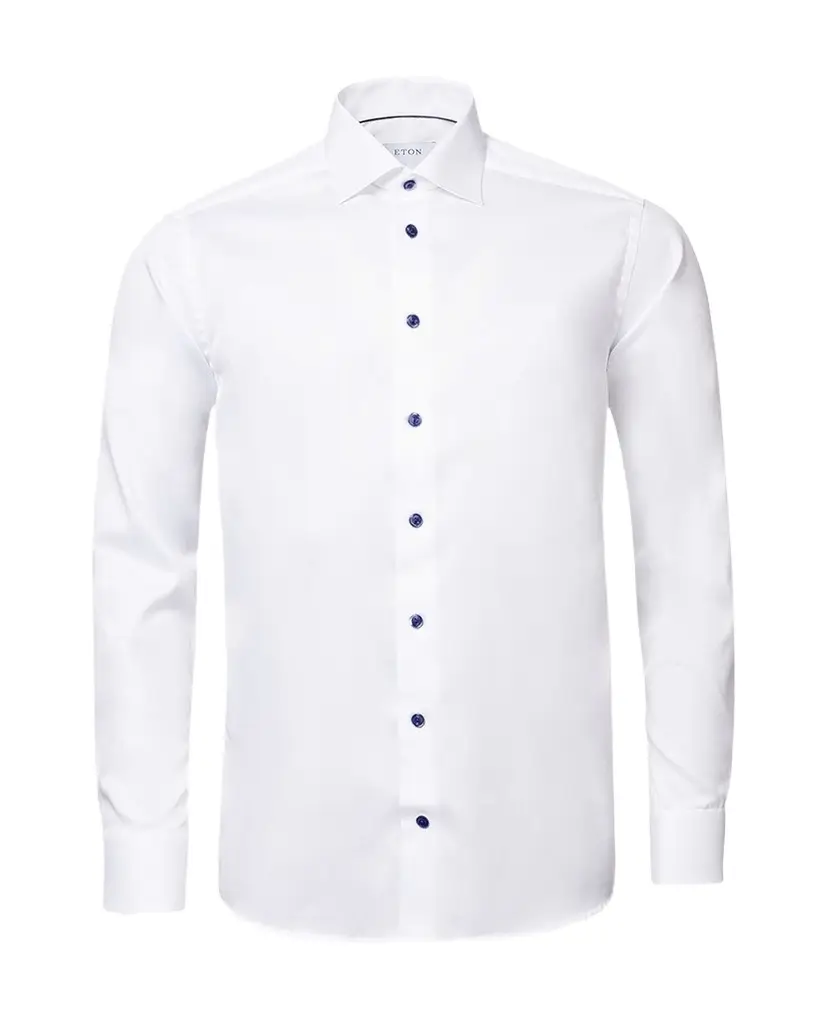 Eton Men's Slim Fit Twill Dress Shirt | Image 1 Eton Men's Slim Fit Twill Dress Shirt | Image 1