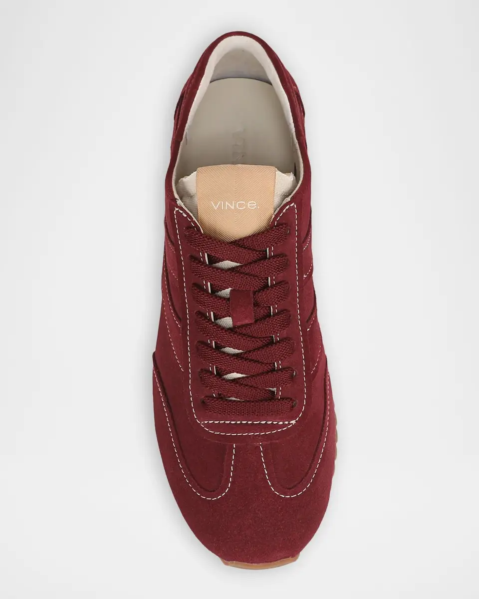 Vince Oasis Suede Runner Sneakers | Thumbnail 4 Vince Oasis Suede Runner Sneakers | Thumbnail 4