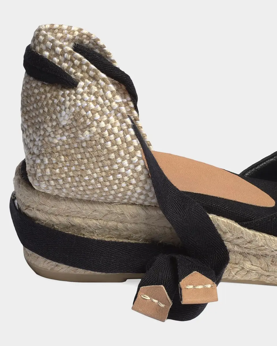 AGS X CASTANER 30mm Carina Canvas Espadrille Wedge Sandals | Thumbnail 4 AGS X CASTANER 30mm Carina Canvas Espadrille Wedge Sandals | Thumbnail 4
