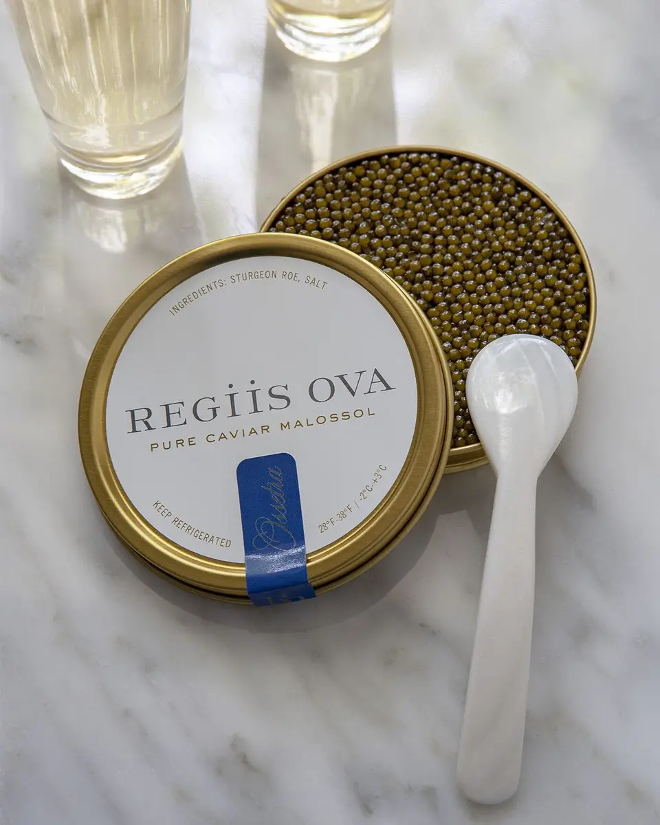 Regiis Ova The Opulent Ossetra Caviar Gift Box, 1.05 oz. (30 g) | Thumbnail 6 Regiis Ova The Opulent Ossetra Caviar Gift Box, 1.05 oz. (30 g) | Thumbnail 6