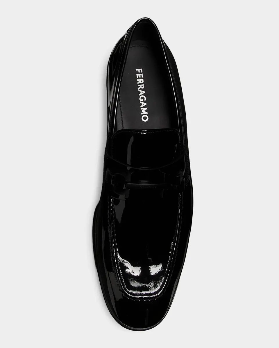 Ferragamo Foster Patent Leather Loafers | Thumbnail 3 Ferragamo Foster Patent Leather Loafers | Thumbnail 3