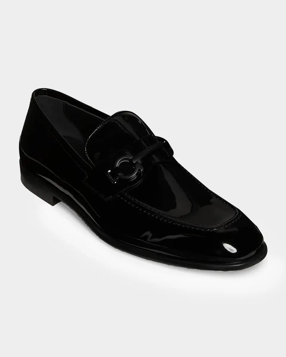 Ferragamo Foster Patent Leather Loafers | Thumbnail 4 Ferragamo Foster Patent Leather Loafers | Thumbnail 4