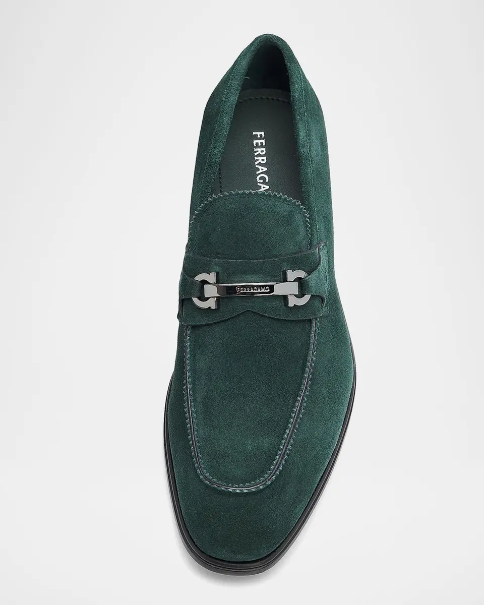 Ferragamo Bently Leather Loafers | Thumbnail 3