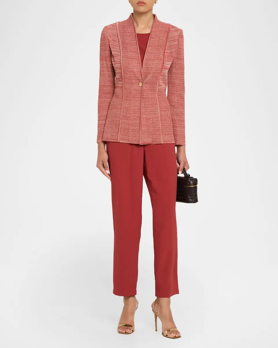 Misook Tweed Knit Jacket | Thumbnail 2 Misook Tweed Knit Jacket | Thumbnail 2