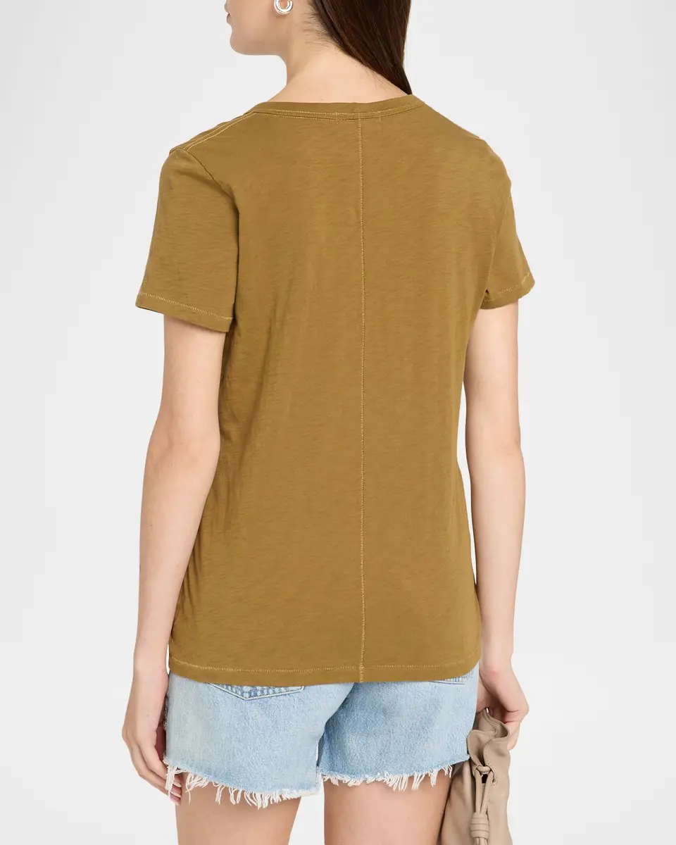 rag & bone The Slub Vee T-Shirt | Thumbnail 3 rag & bone The Slub Vee T-Shirt | Thumbnail 3