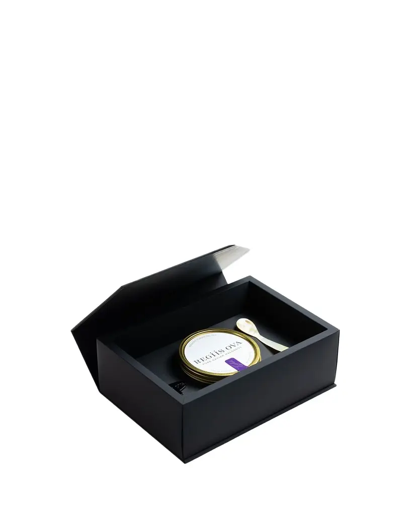 Regiis Ova The Royal Kaluga Hybrid Classic Caviar Gift Box, 8.8 oz. (250 g)