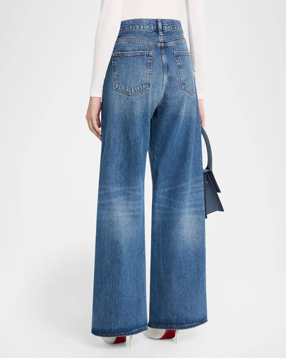 Frame The Loose Exposed Button-Fly Jeans | Thumbnail 3