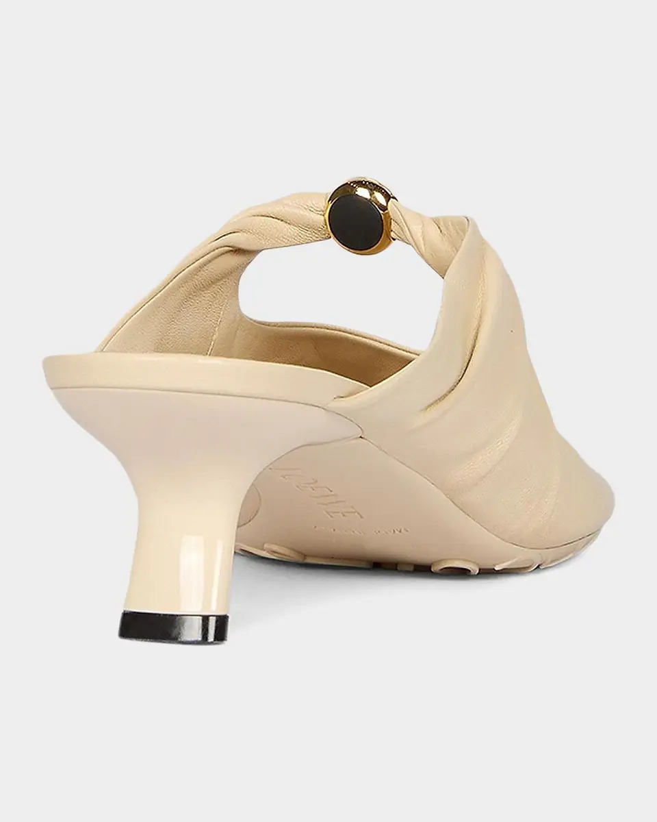 Loewe Pebble Soft Leather Mules | Thumbnail 3 Loewe Pebble Soft Leather Mules | Thumbnail 3