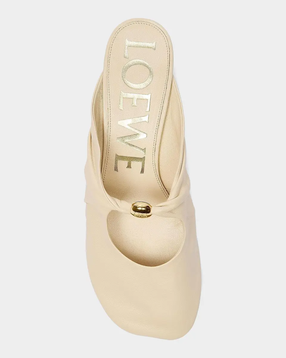 Loewe Pebble Soft Leather Mules | Thumbnail 5 Loewe Pebble Soft Leather Mules | Thumbnail 5