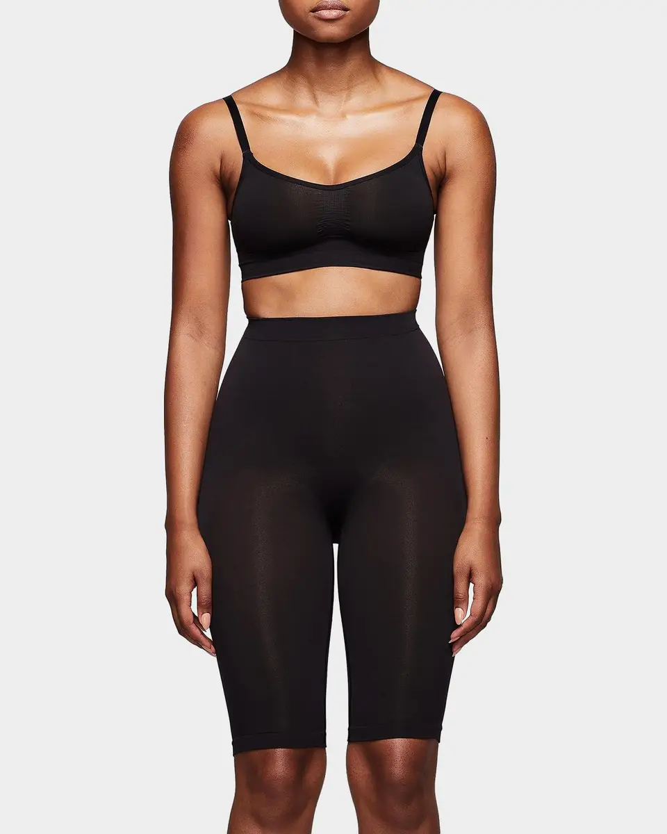 Skims Seamless Sculpt High-Waist Shorts | Thumbnail 2 Skims Seamless Sculpt High-Waist Shorts | Thumbnail 2