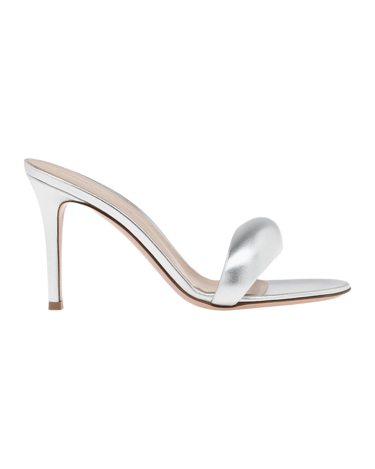Gianvito Rossi Bijoux 85MM Leather Mules