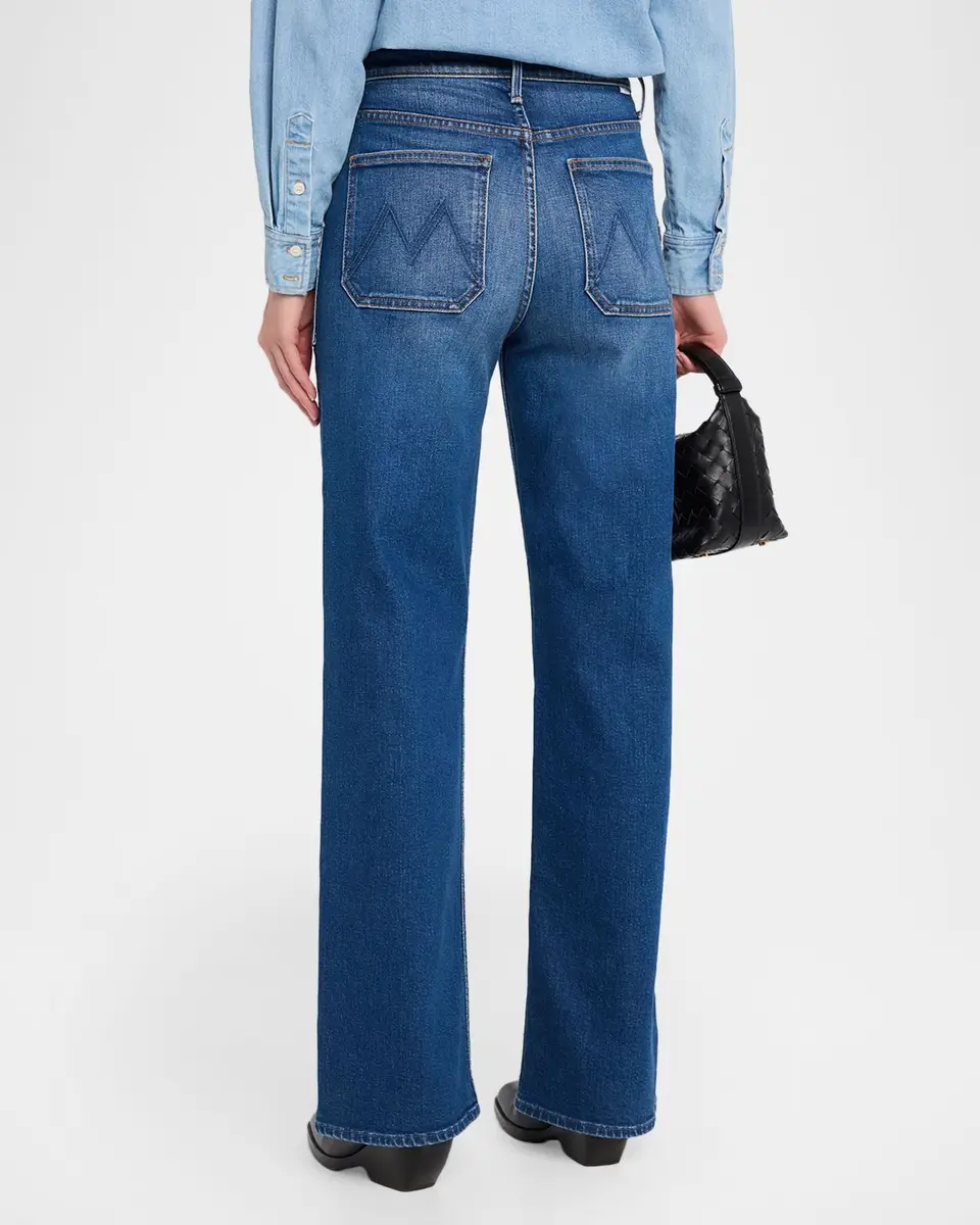 Mother The Patch Maven Sneak Wide-Leg Jeans | Thumbnail 3