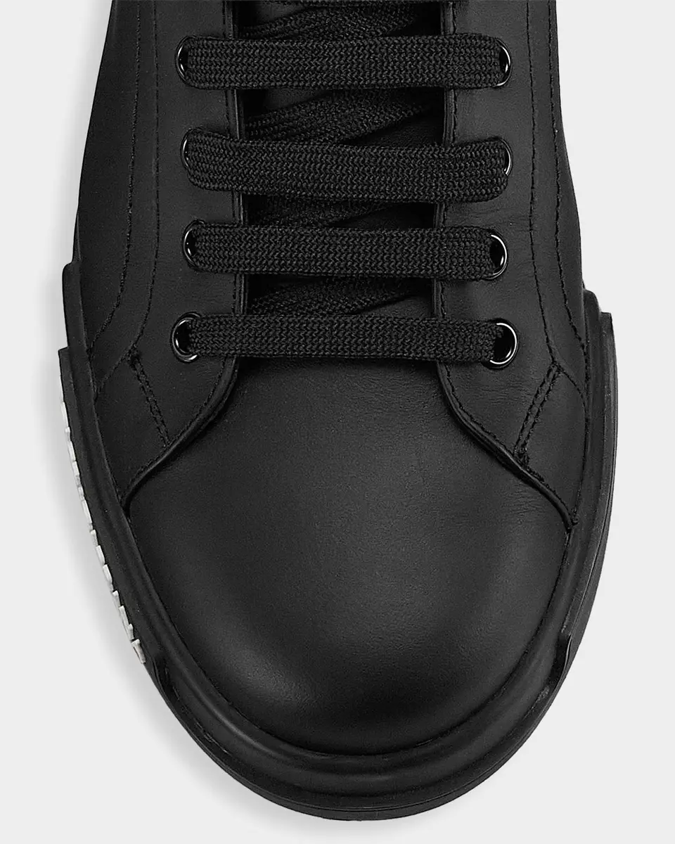 Dolce & Gabbana Men's Portofino Leather Low-Top Sneakers | Thumbnail 6 Dolce & Gabbana Men's Portofino Leather Low-Top Sneakers | Thumbnail 6